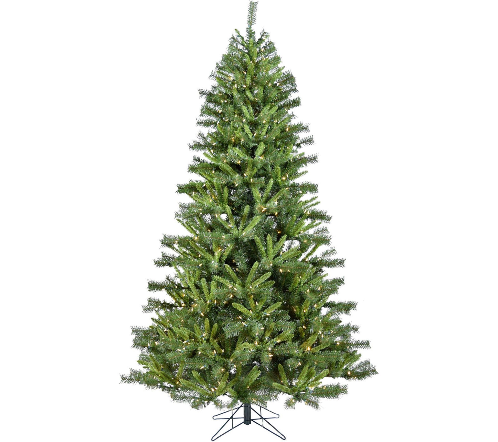 Christmas Time 7.5' Norway Pine Clear Prelit Tree