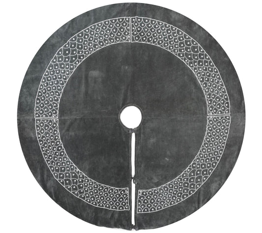 60" Blue Pearl Collection Tree Skirt by Vickerman