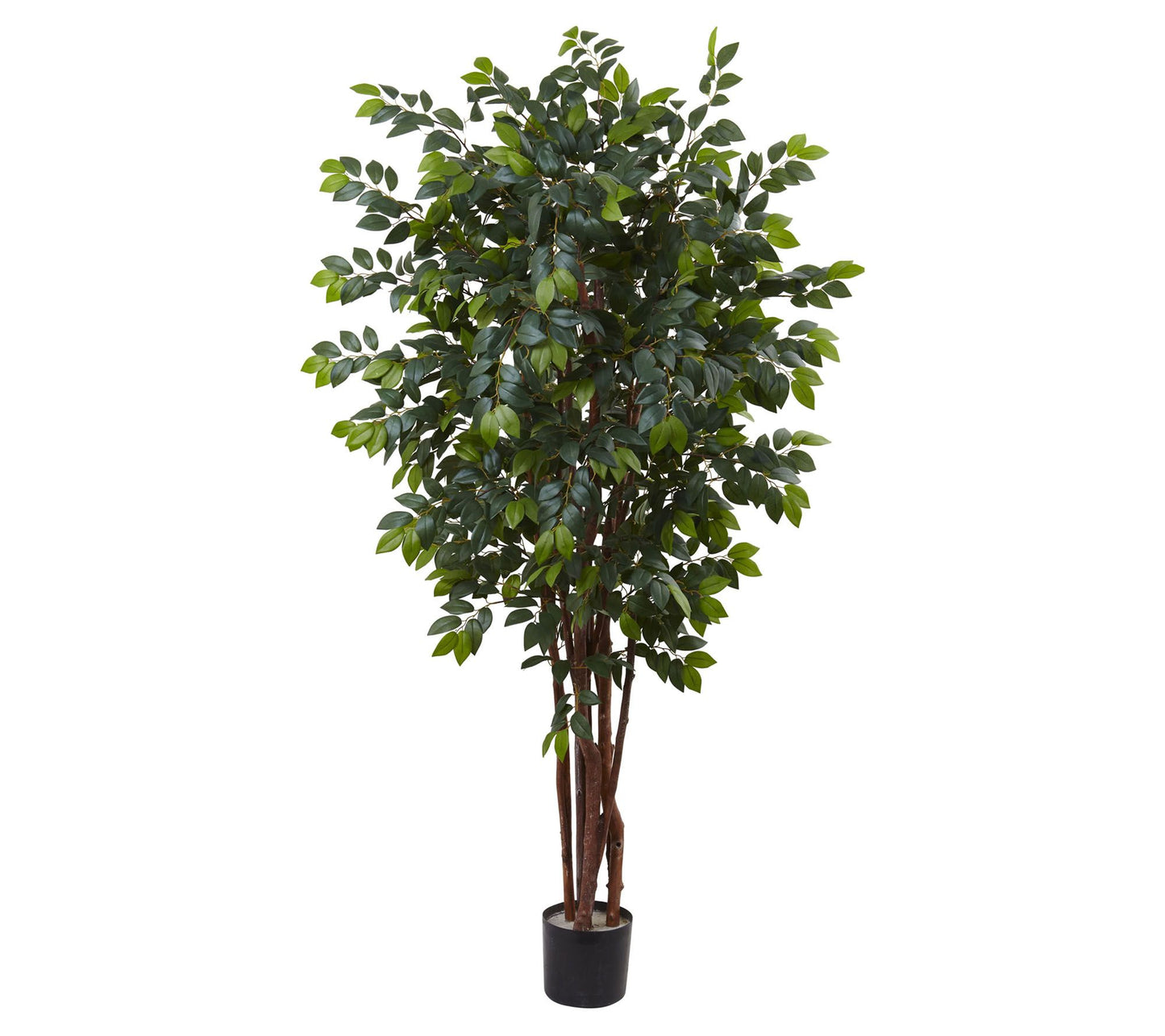 7' Sakaki Silk Tree by Nearly Natural