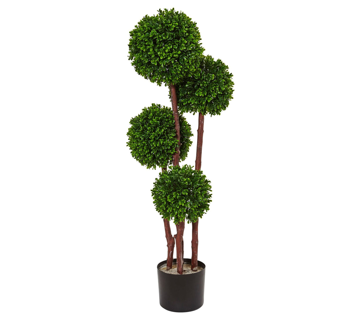 3' Boxwood Topiary Tree by Nearly Natural