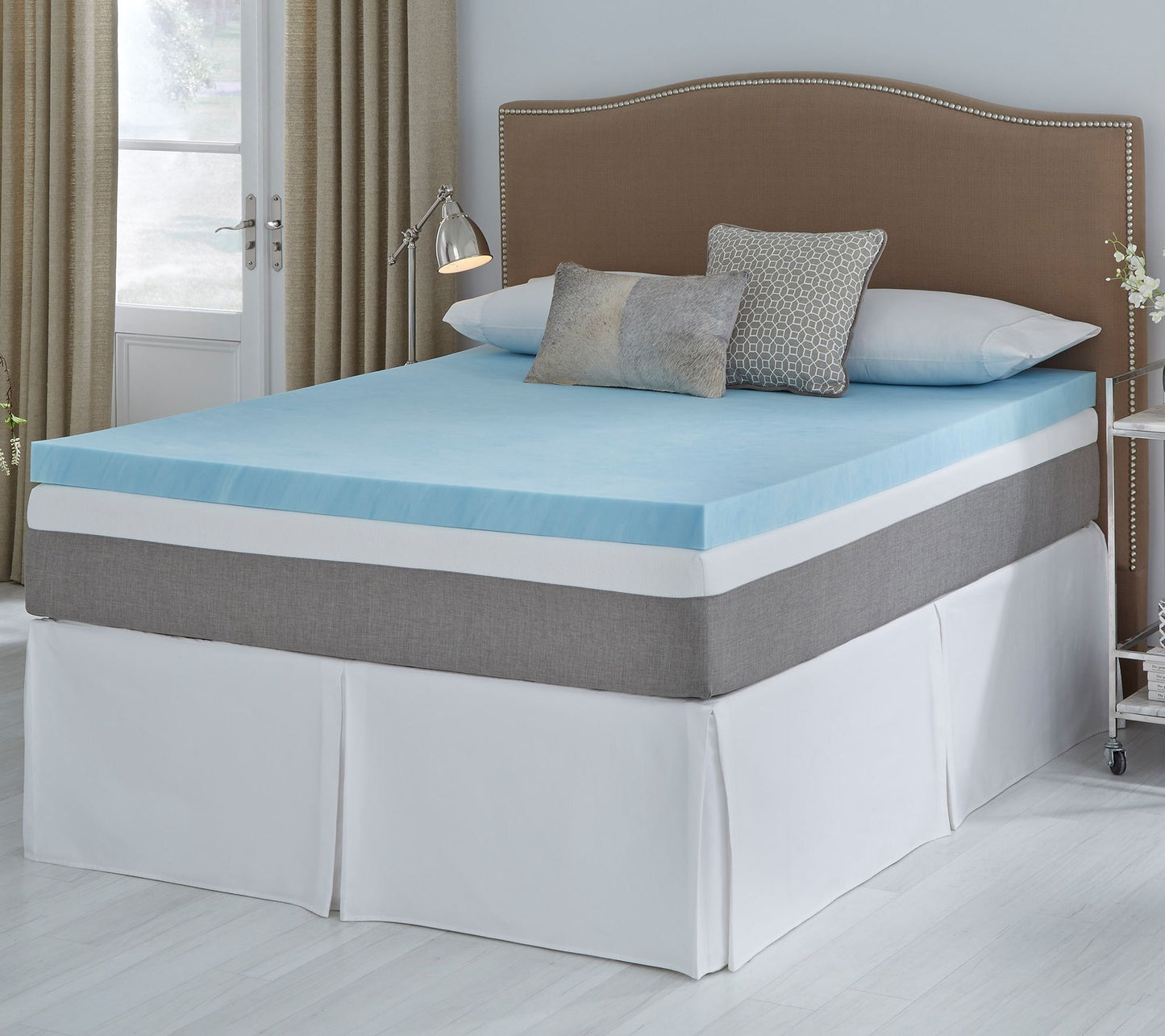 Comfort Escape 3" Tailored Gel Mem Foam TopperQN Soft