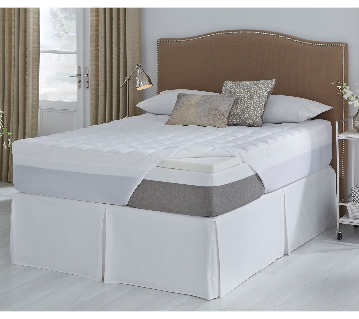 ComforPedic from BeautyRest 3.5" Memory Foam Topper - King