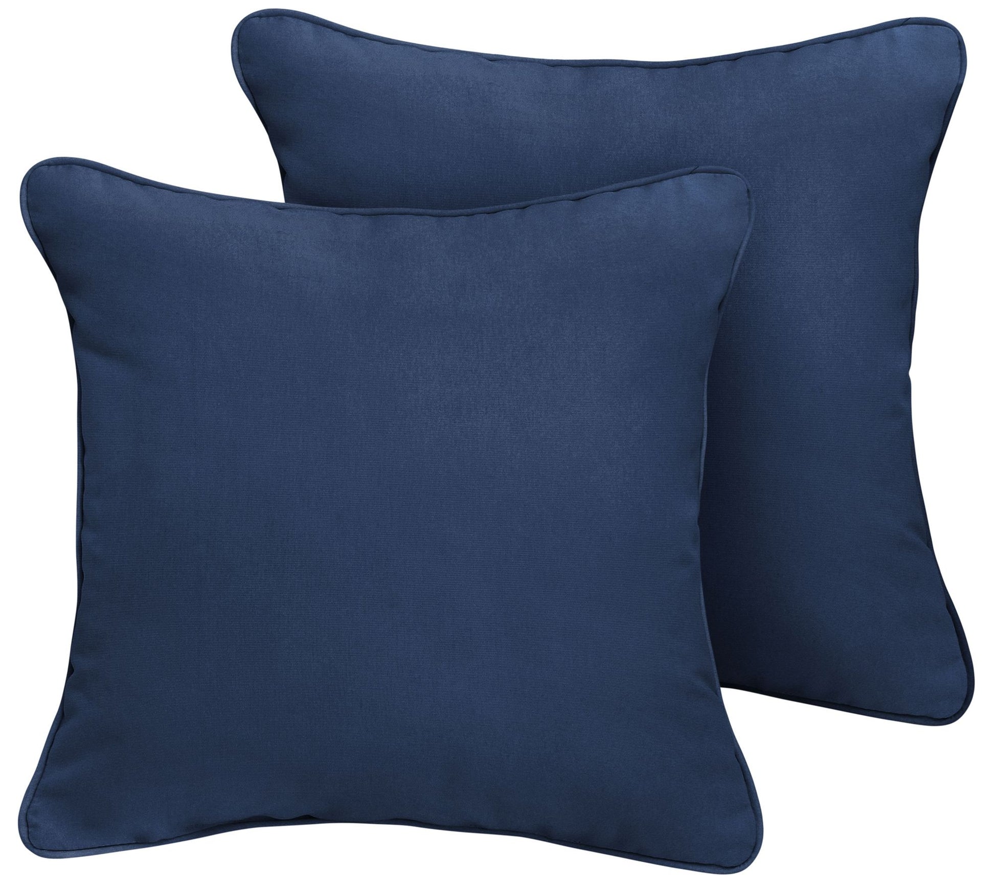 Set of 2 Sunbrella Indoor/Outdoor Square Pillows