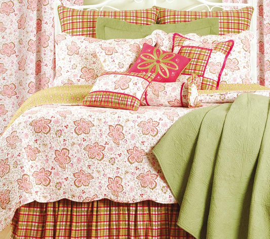 C&F Home Chesapeake Sorbet King 3 Piece Quilt Set