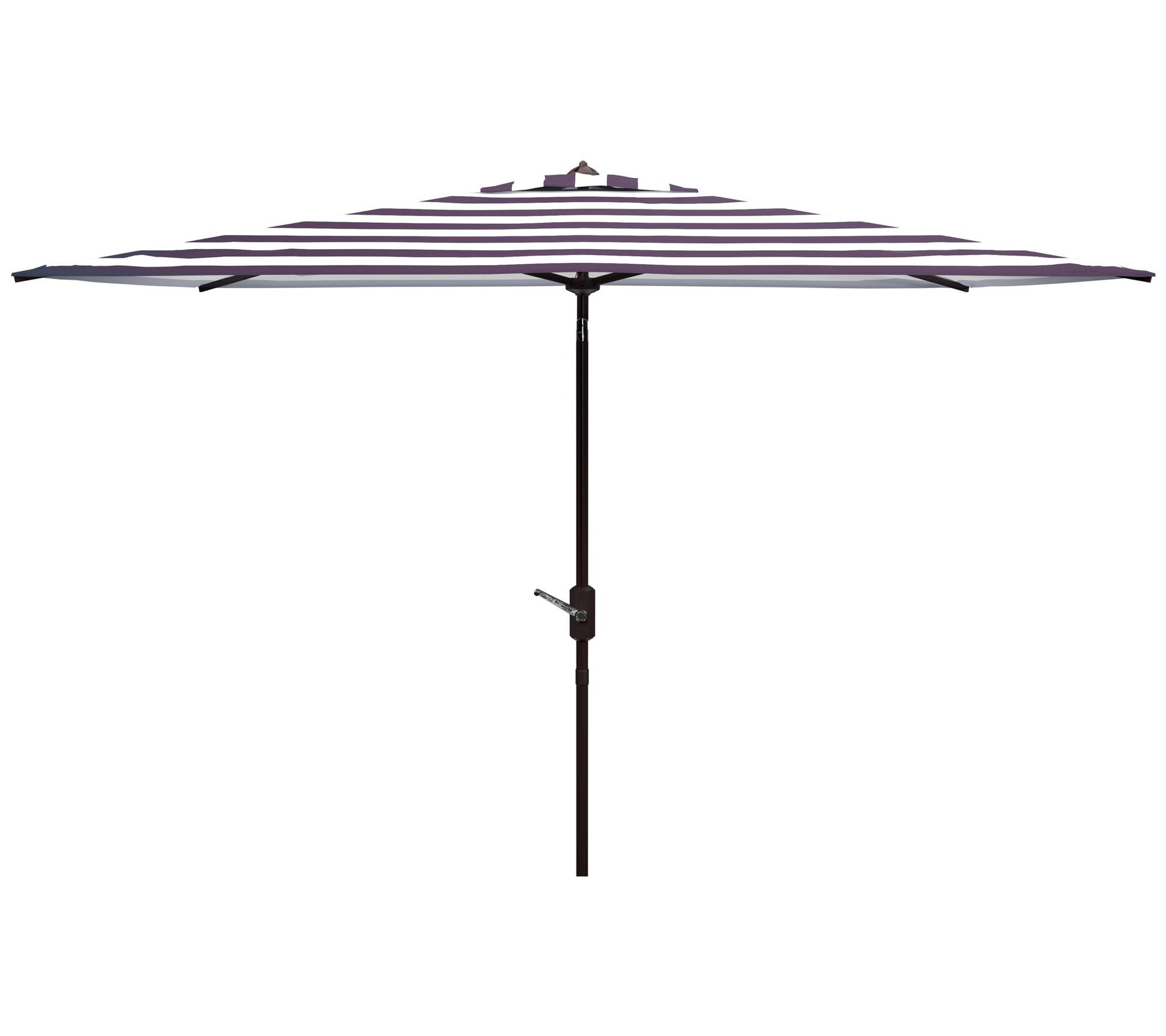 Iris Fashion Line 6.5' x 10' Rectangle Umbrellaby Safavieh