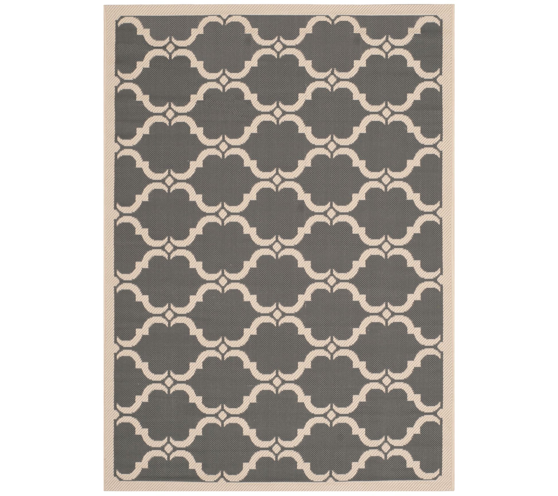 Courtyard Tile Indoor/Outdoor 6'7" x 9'6" Rug by Safavieh