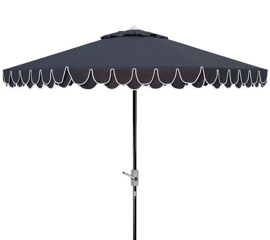 Elegant Valance 9' Auto Tilt Umbrella by Safavieh