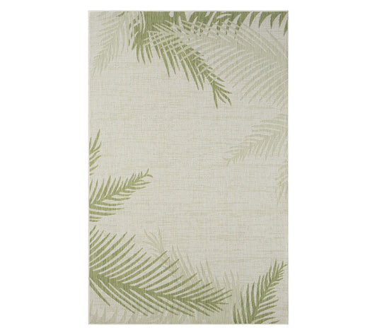 Ox Bay Touch of Palm Indoor/Outdoor Captiva Rug7'9" x 9'5"