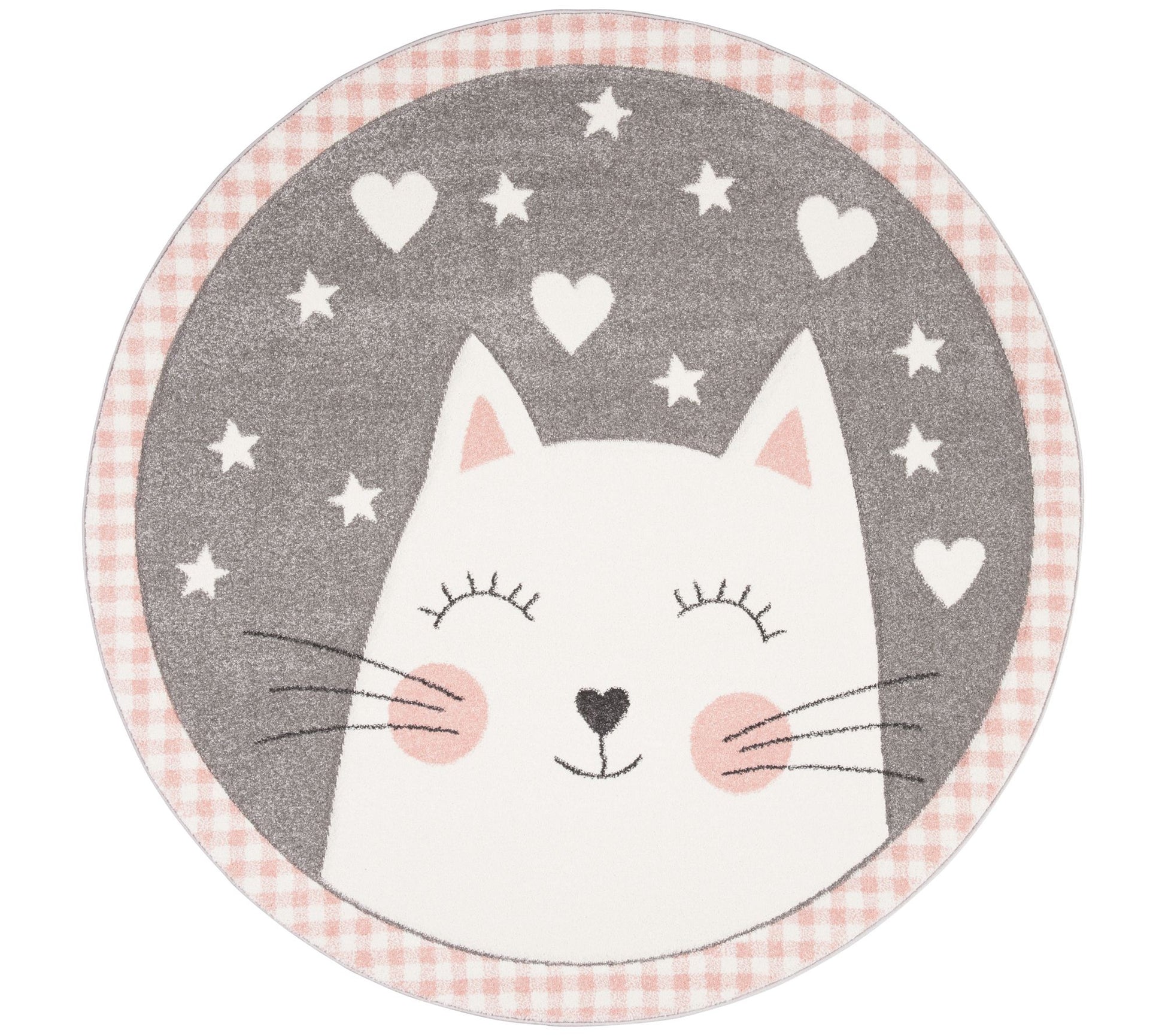 Carousel Kids 134 Collection 5'-3" X 5'-3" Round Rug