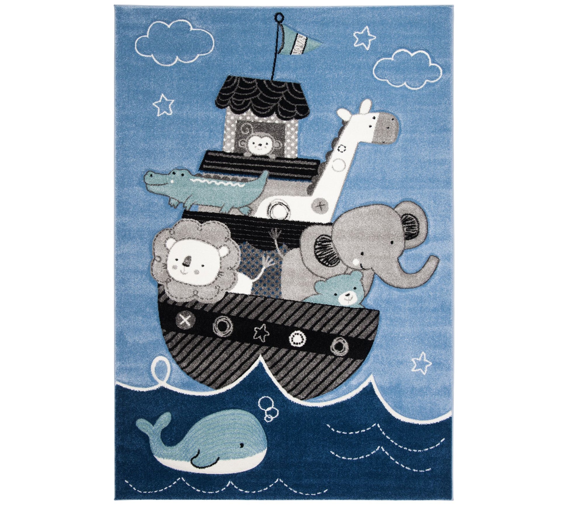 Carousel Kids 121 Collection 6'-7" X 9' Rug