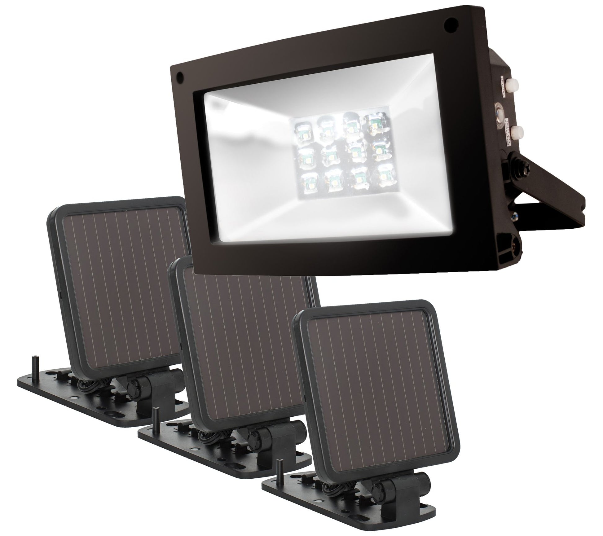Maxsa Super Bright Solar Flood Light