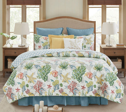 C&F Home Shellwood Sound Full/Queen Quilt Set