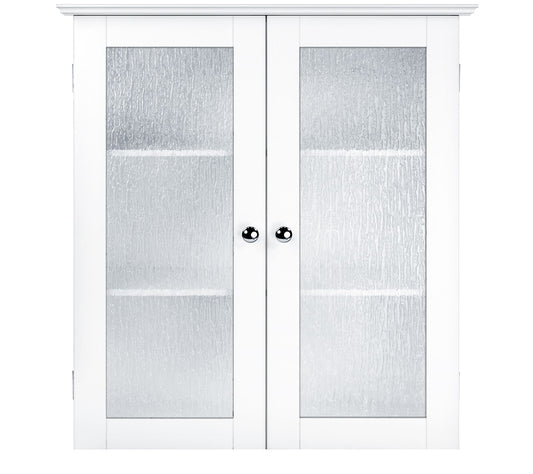 Connor Removable Wall Cabinet with 2 Glass Door