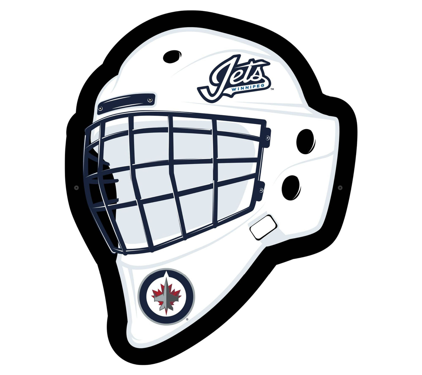 Evergreen NHL Goalie Helmet LED Wall Sign