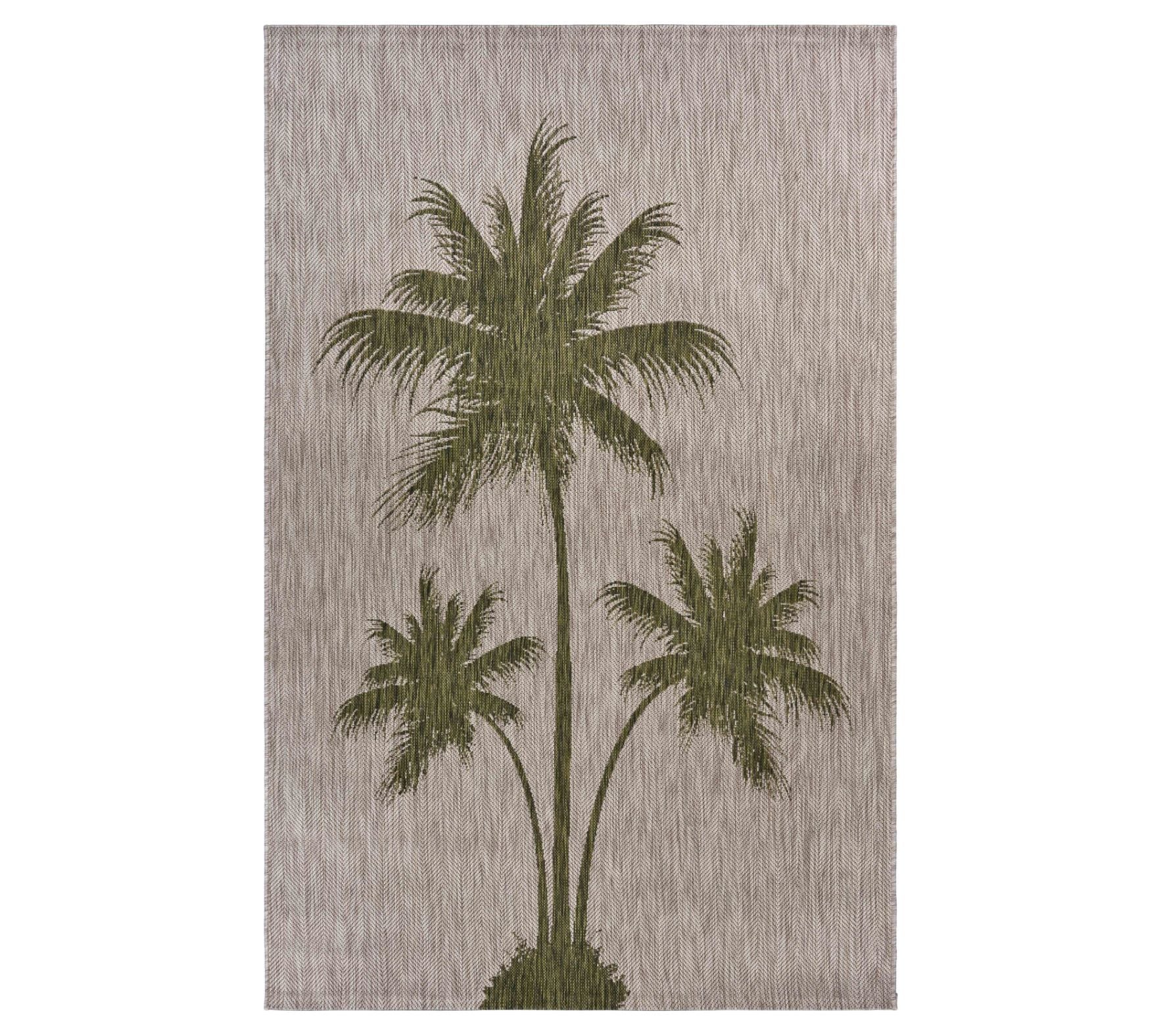 Homeroots 5' x 7' Palm Tree Indoor/Outdoor Area Rug