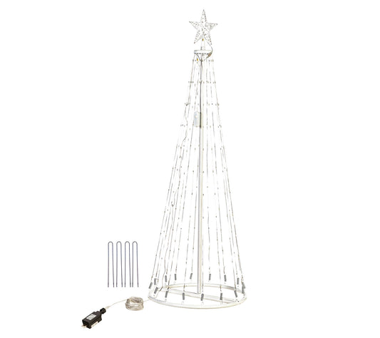 Evergreen Indoor/Outdoor Cone tree with RGB Lights 47"