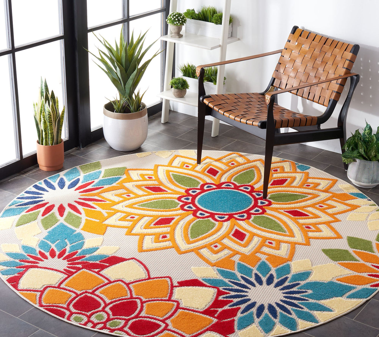 Safavieh Cabana 328  Series 8' X 8' Round