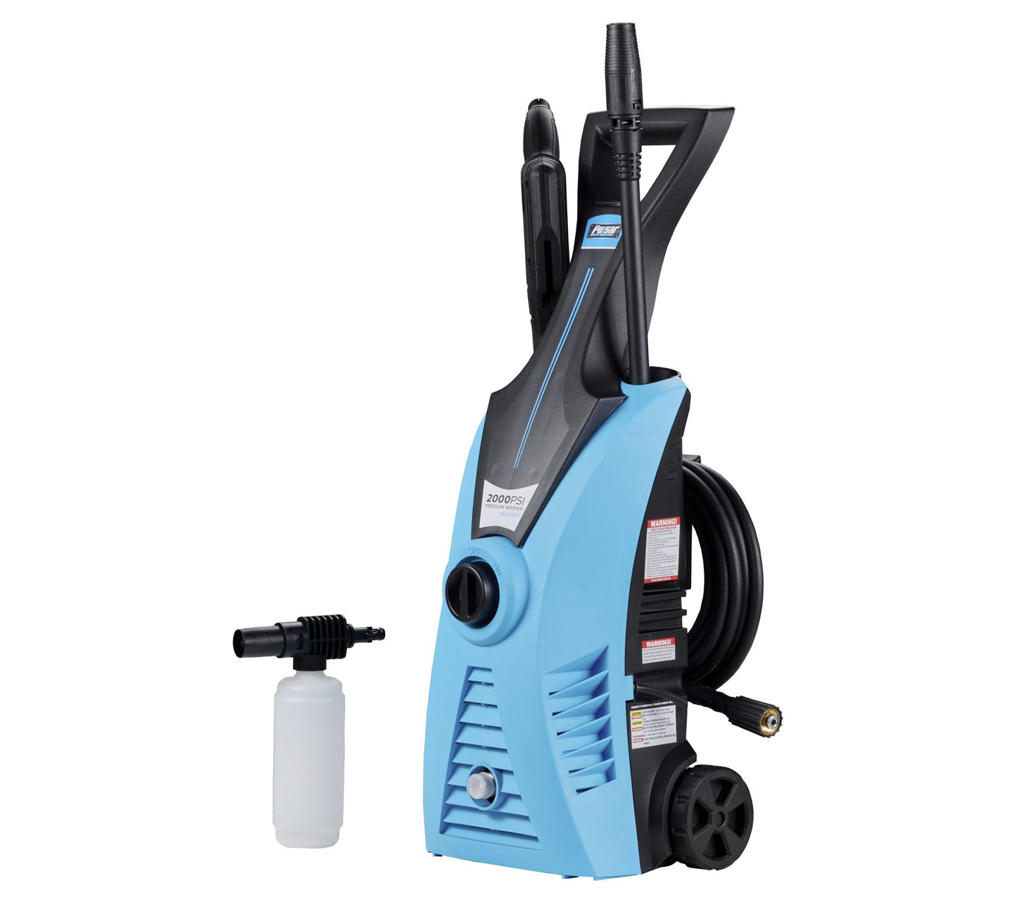 Pulsar 2,000 PSI 1.6GPM Electric Pressure Washer w Soap Bottle