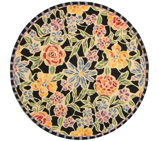 Chelsea Collection HK214 5'-6" X 5'-6" Round Rug by Valerie