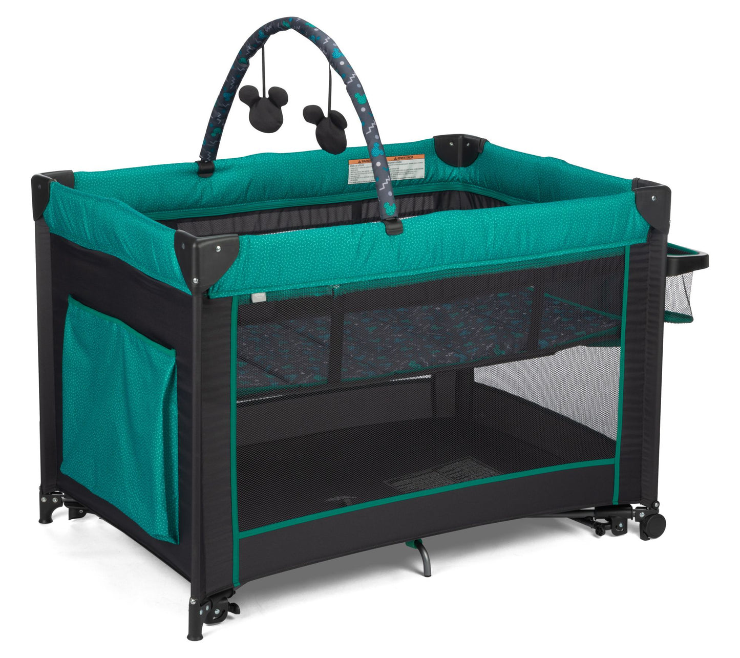 Disney Baby Mickey 2-in-1 Play Yard w Bassinet