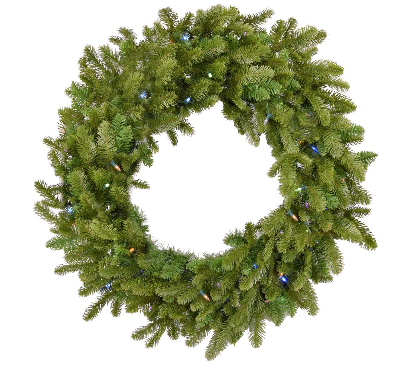 Christmas Time 36-In. Greenland Artificial Holiday Wreath wit