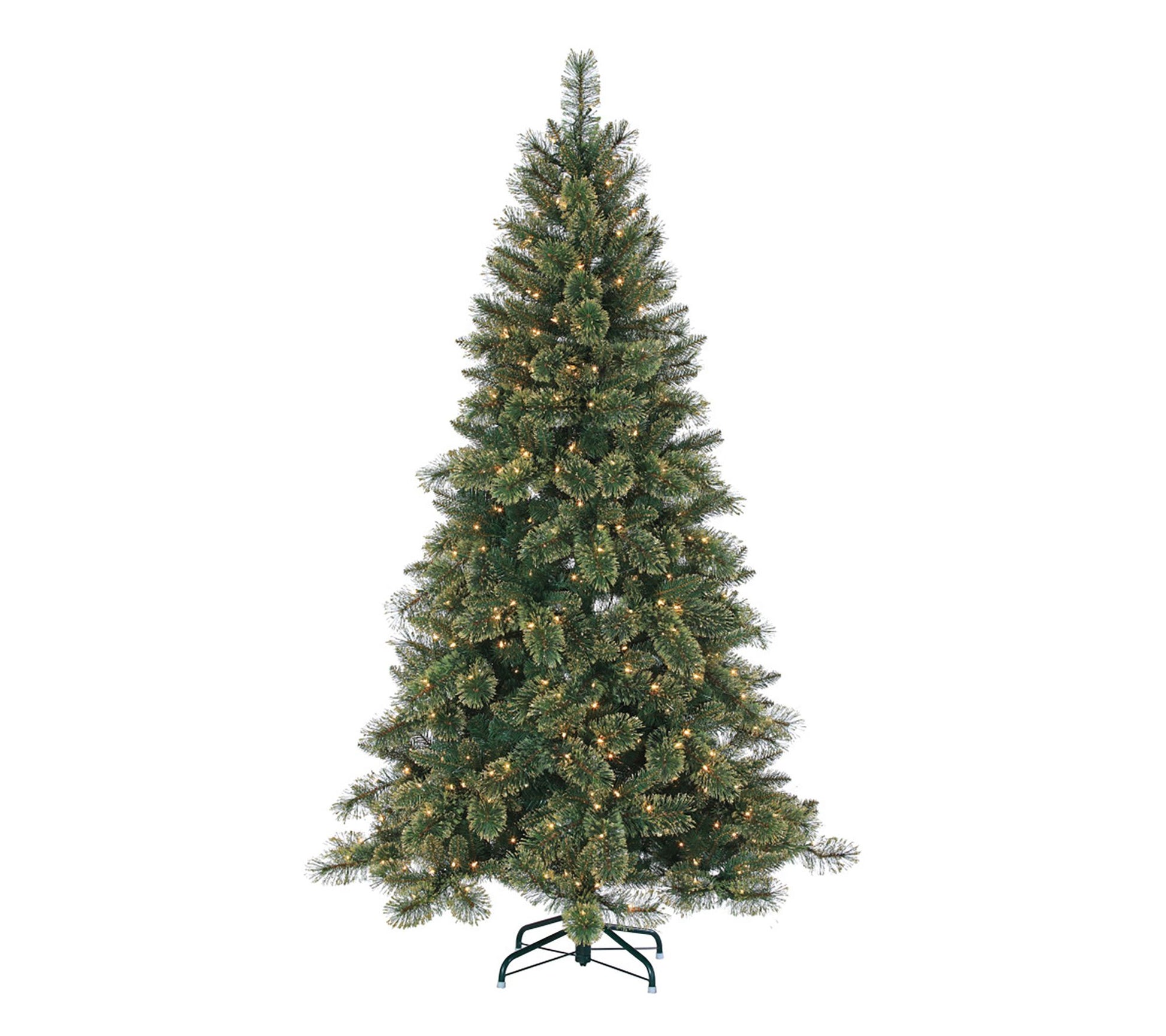 6 ft Prelit Cashmere Hinged Christmas Tree by Sterling Co.