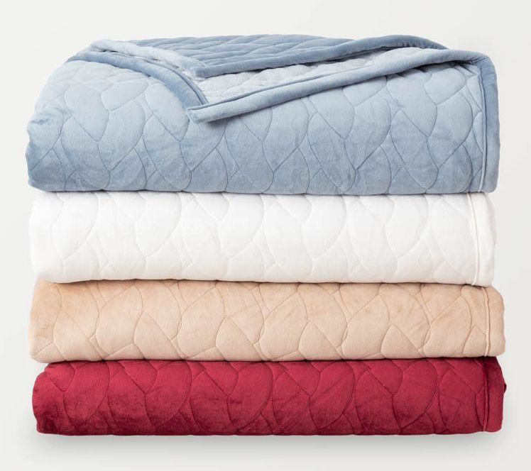 Berkshire Blanket VelvetLoft Quilt Set - King