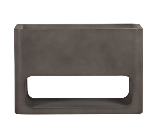 Armen Living Sunstone Indoor / Outdoor Planterin Concrete