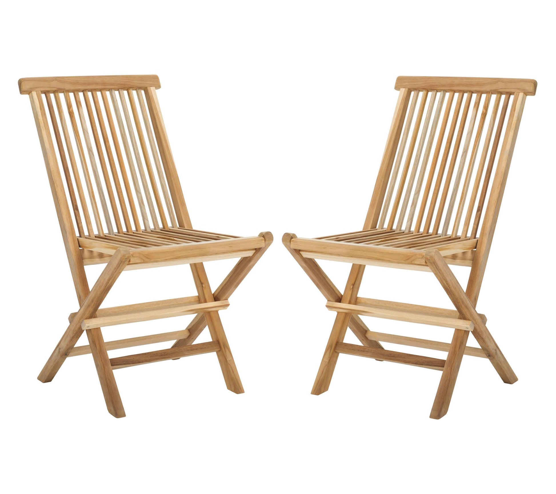 Marcus Teak Folding Chair by Valerie