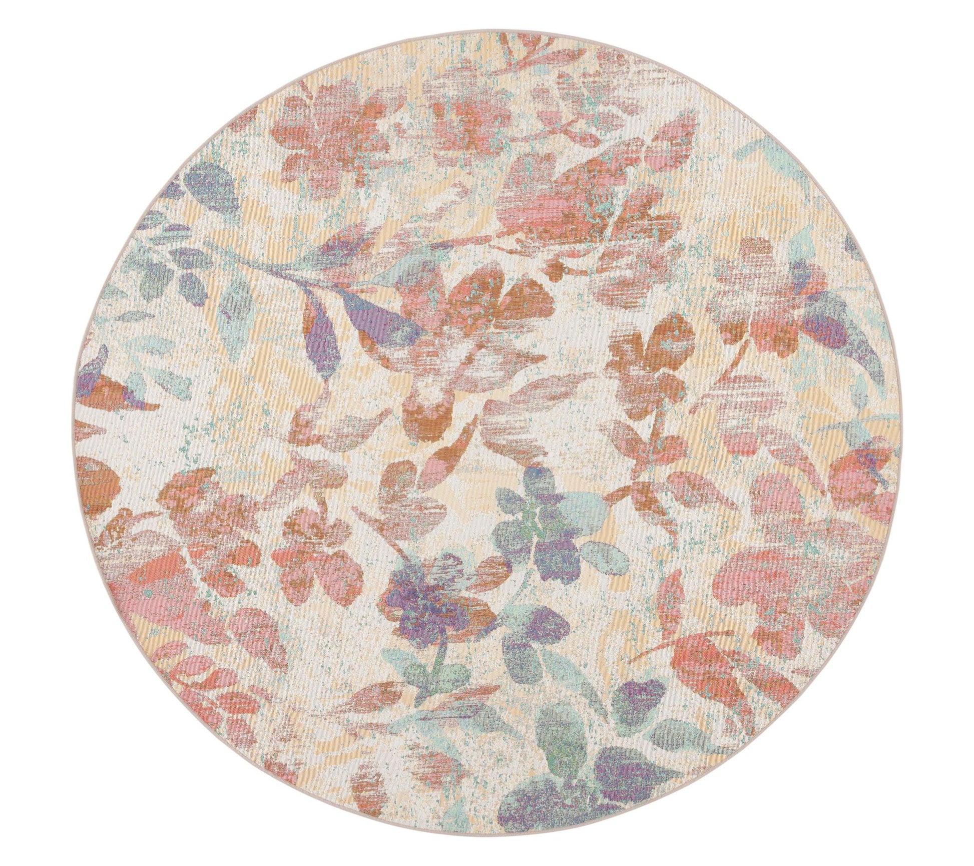 Safavieh Barbados Rustwood Retreat 6'-6" x 6'-6" Round Rug