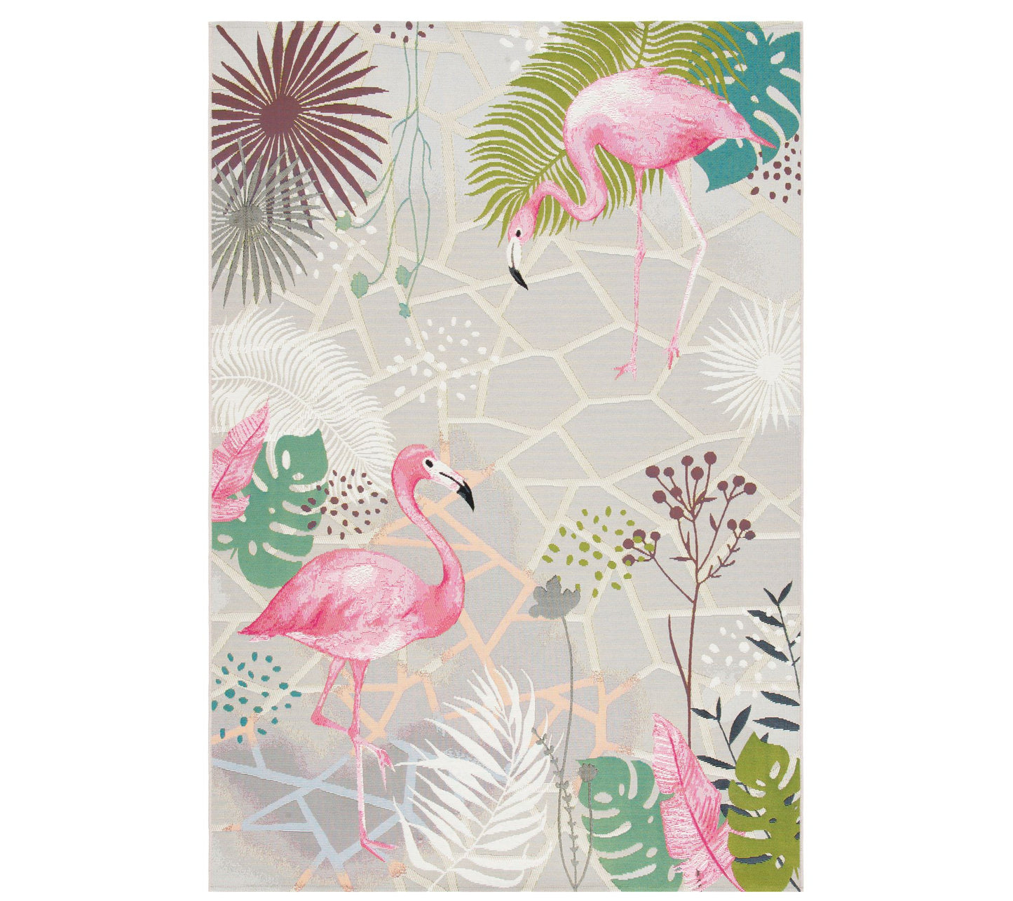 Safavieh Barbados Flamingo Bay 6'-6" x 9'-4" Rug