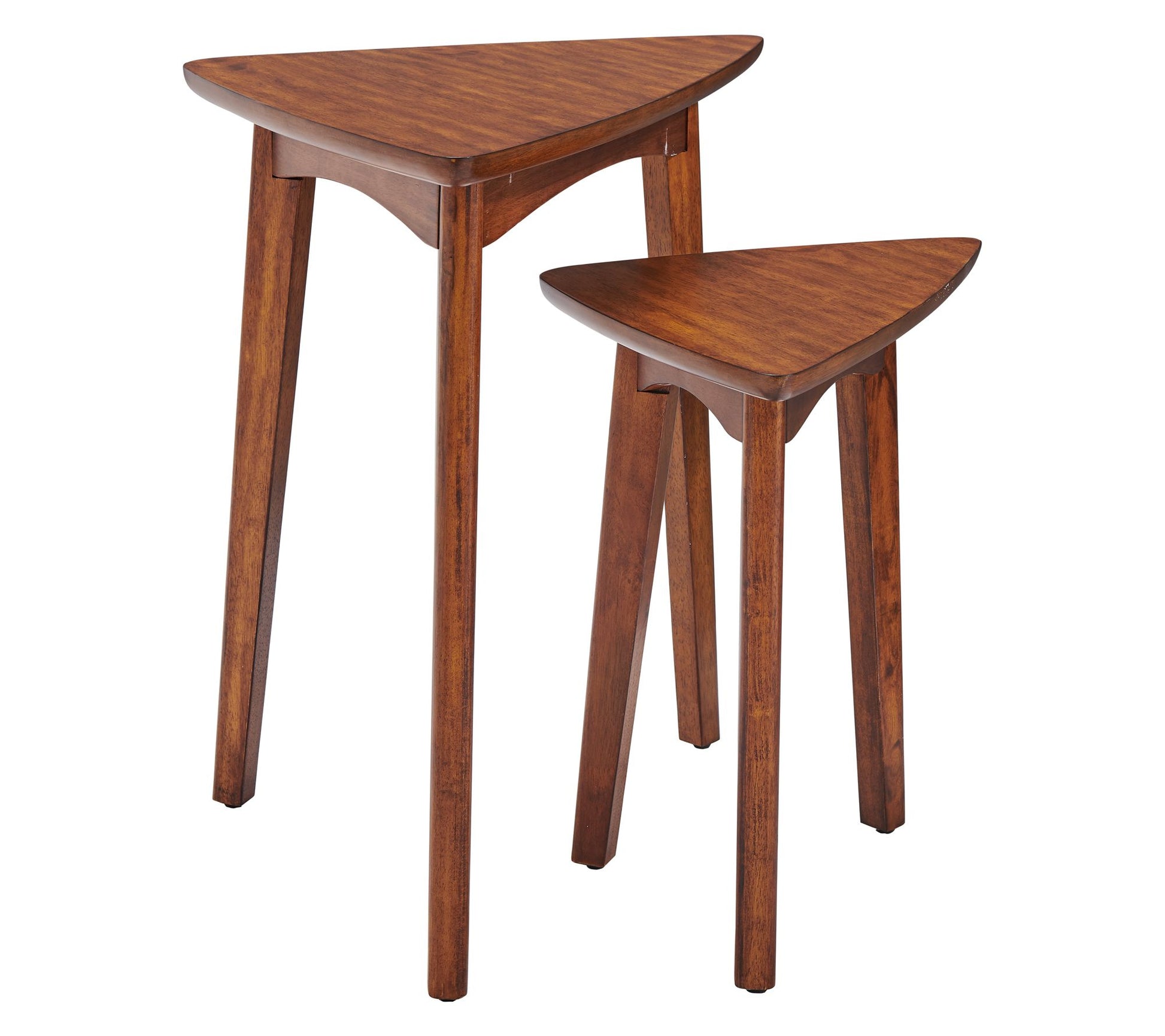 Alaterre Furniture Monterey Mid-Century S/2 Nesting End Tables