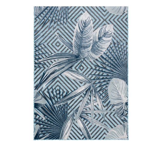 Safavieh Tropical Geometry 6'-5" x 9'-6" Outdoor Rug