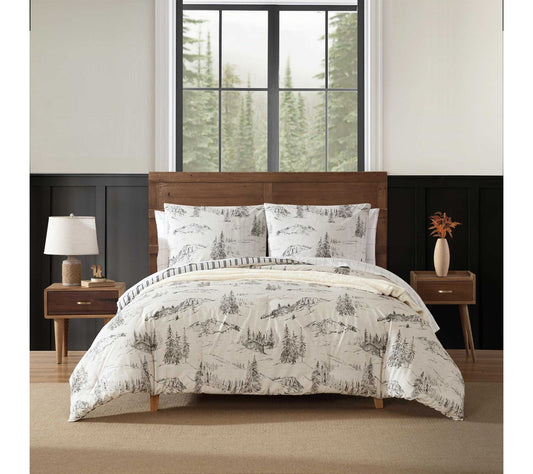 Eddie Bauer Rocky Mountain Cabin Full/Queen Comforter Set