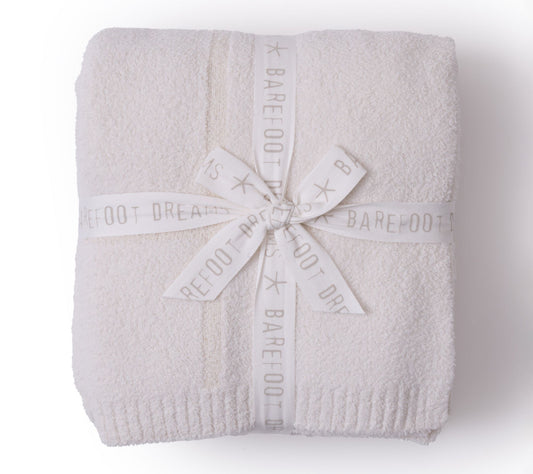 Barefoot Dreams CozyChic Cotton Tonal Plaid Throw 54x72